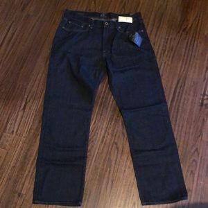 Lucky Brand 363 “vintage straight” dark blue denim